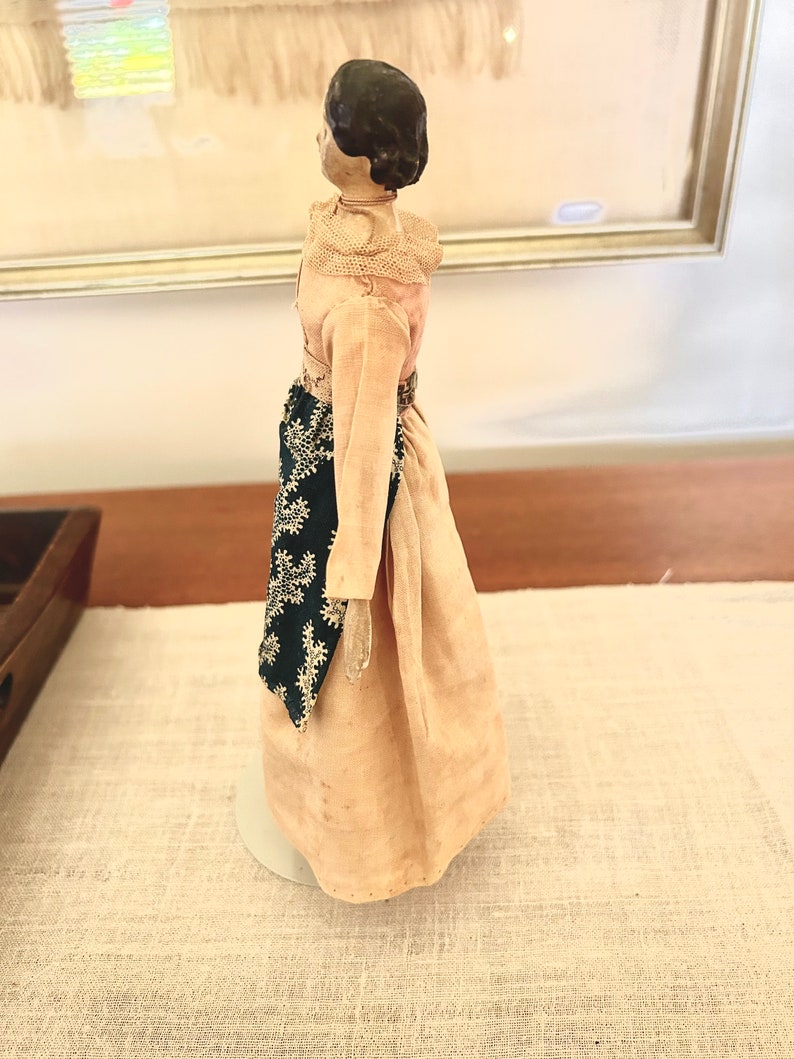 German Paper Mache Doll Etsy