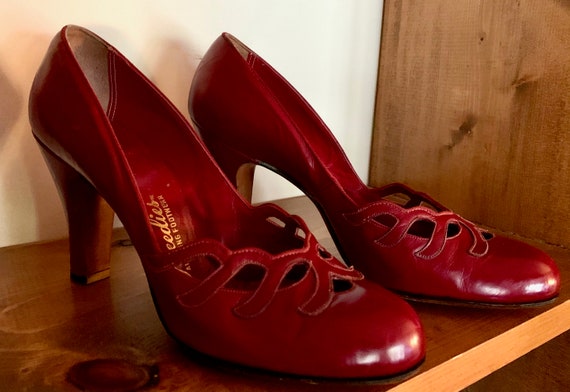 1950's Red Heels