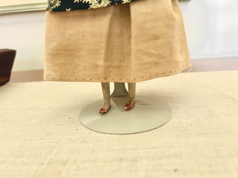 German Paper Mache Doll Etsy