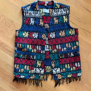 Handwoven Guatemalan Vest