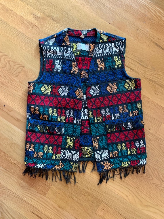 Handwoven Guatemalan Vest