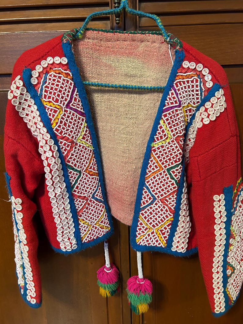 Peruvian Jacket Peruvian Quechuan Jacket - Etsy