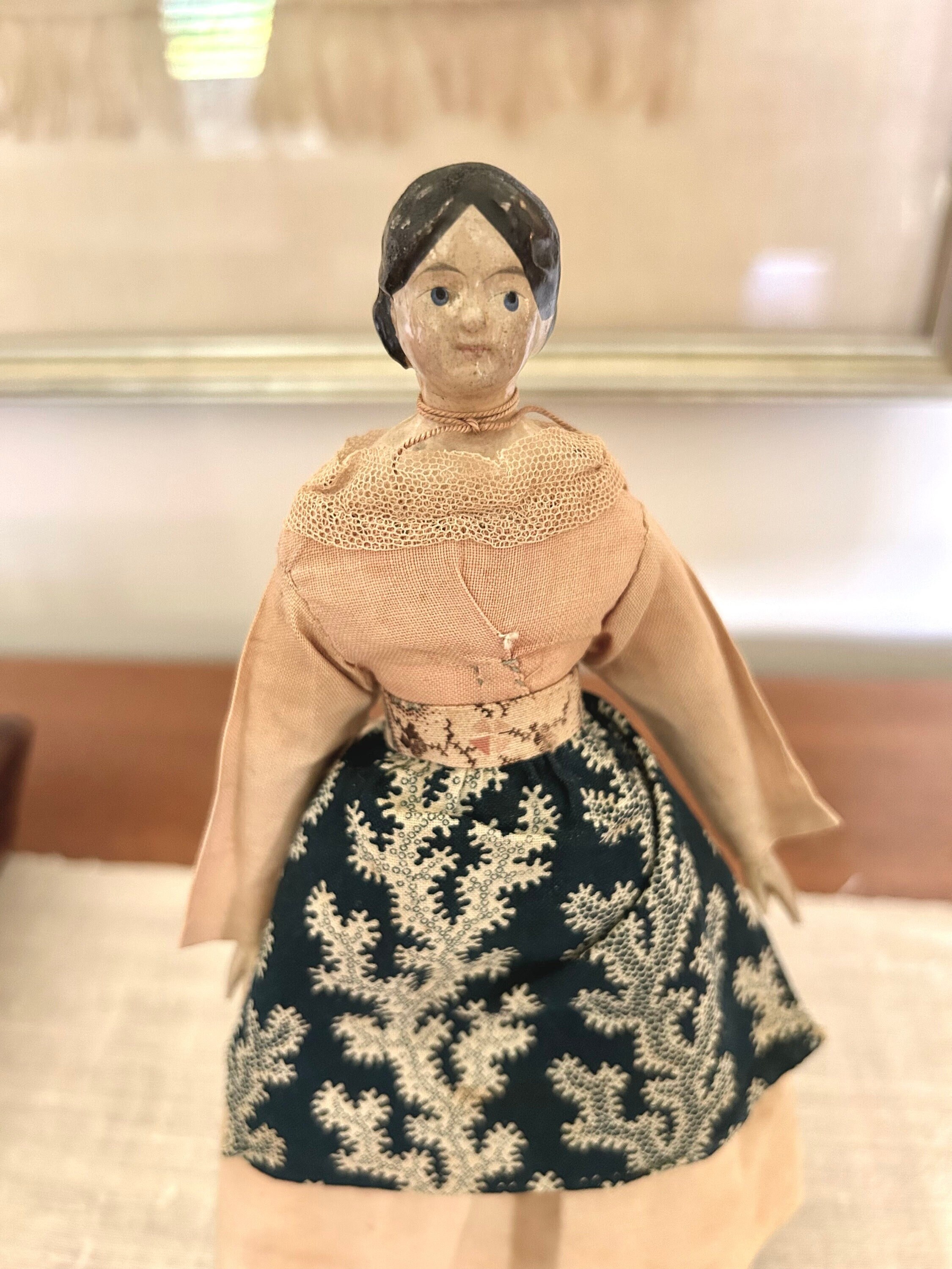 German Paper Mache Doll Etsy