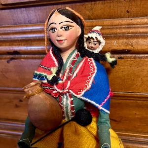Peruvian Doll with a Baby
