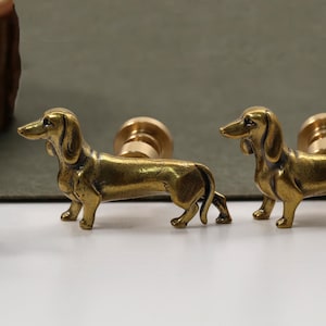 Dackel Schrank Schubladenknauf Dackel Schublade Griffe Schrank Küche Schrank Kommode einzigartige Möbel Hardware