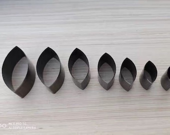 Bladleer Steel Rule Metal Die, bladoorbel leren stansvorm, roestvrijstalen snijmal, Punch Crafts Tool