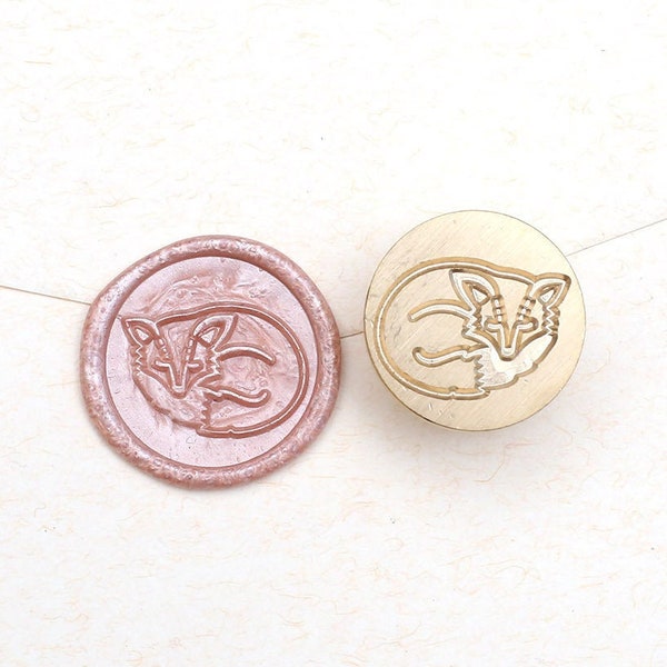Woodland Wax Seal Sticker Etsy