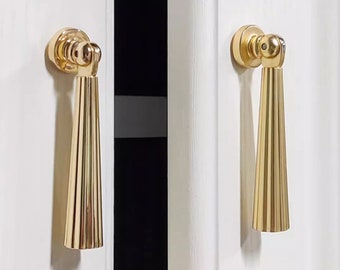 Pendant Knob Drop Pull Drawer Knob cabinet Knobs Pulls Handle cupboard Door Knobs Gold Bronze Black Nickel Chrome Silve