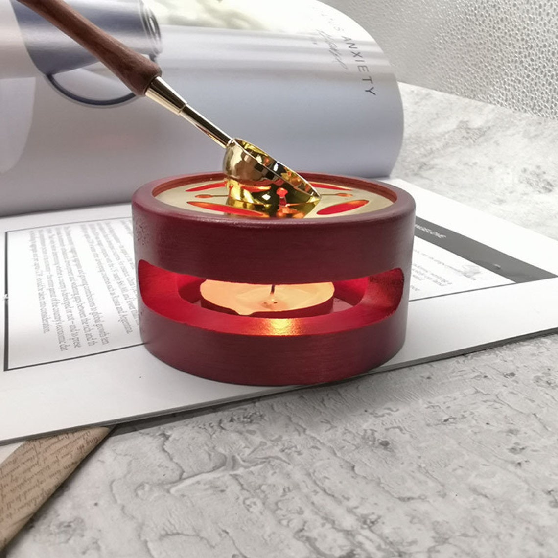 Metal Wax Sealing Stove Wax Melting Furnace Toolwax Melter Etsy