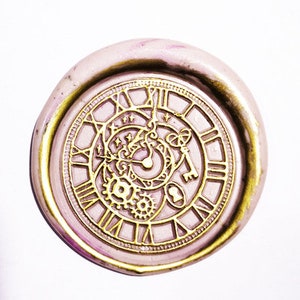 Steampunk klok wax zegel stempel kit bruiloft aangepaste, dagboek wax stempel zegel, zegel was stempel, zegel stempel bruiloft, bruiloft stempel wax