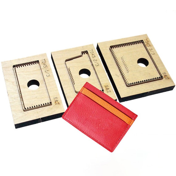 Card holder wallet leather die cutting, business card case  Steel Rule Metal Die Cutter, Tool for Leather Crafts Kraft 100*74mm