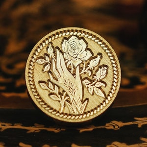 Halten rose Wachs Siegel Stempel Kit Hochzeit benutzerdefinierte, Natur Wachs Stempel Siegel, Dichtung Wachs Stempel, Siegel Stempel Hochzeit, Hochzeit Stempel Wachs