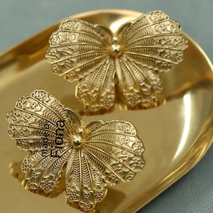 Brass butterfly Drawer Handle Dresser Knob girl lace butterfly Custom engrave Cabinet Pull wardrobe Pull Cupboard Handle Furniture Hardware