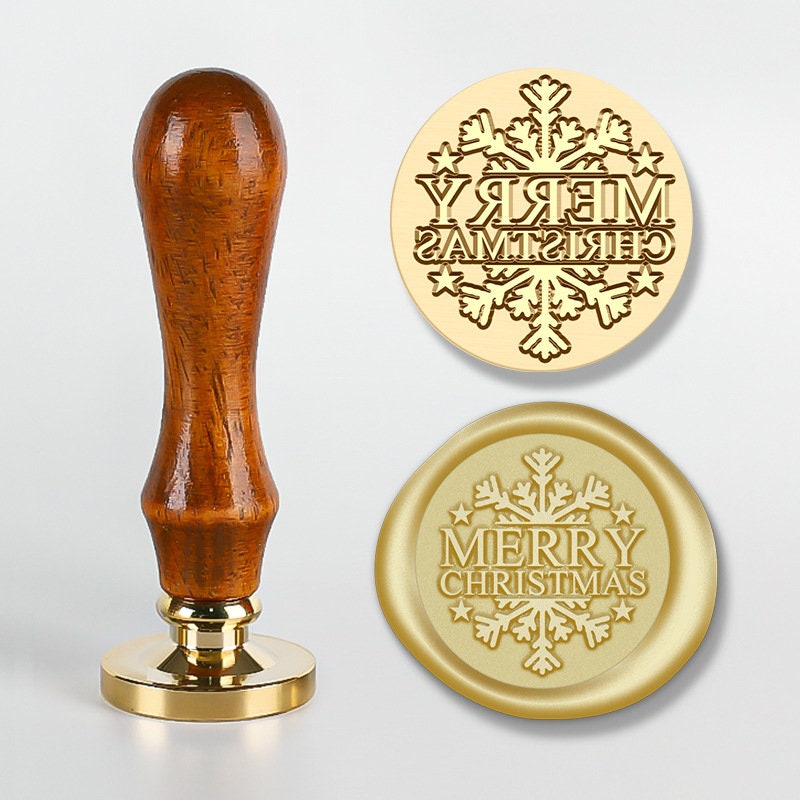 Snowflake Wax Seal Stamp –