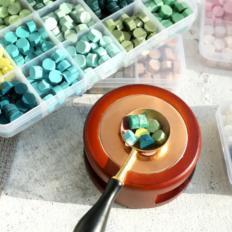 15 colors Wax beads for seals collection 25pcs in one color Etsy