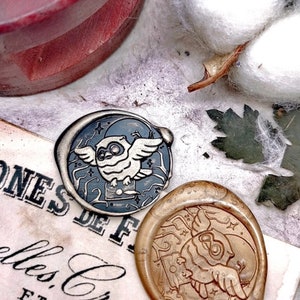 Owl Post Self-adhesive Wax Seal -  Sweden