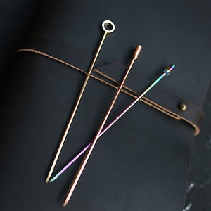 Bastoncini di metallo per mescolare/Strumenti fai da te per sigillare la cera/Strumento per sigillare la cera/Set di strumenti artigianali in resina