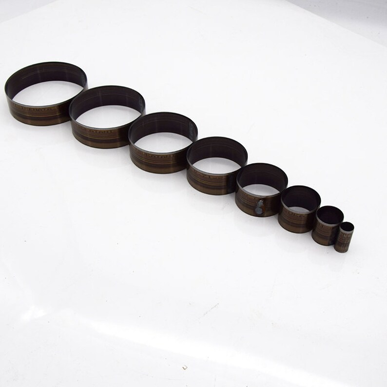 Circle leather Steel Rule Metal Die round leather Die Etsy