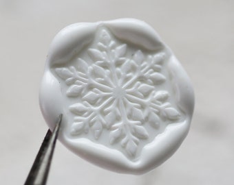 Snowflake Wax seal stamp kit wedding , irregular shape relief wax stamp seal ,sealing wax stamp,seal stamp wedding,wedding stamp wax