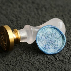 Sneeuwvlok Wax zegel stempel kit bruiloft aangepaste, bruiloft wax stempel zegel, zegel was stempel, zegel stempel bruiloft, bruiloft stempel wax
