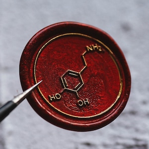 Dopamine Wax seal postzegel kit bruiloft custom, bruiloft wax stempel zegel, het verzegelen van was stempel, seal stempel bruiloft, bruiloft stempel wax