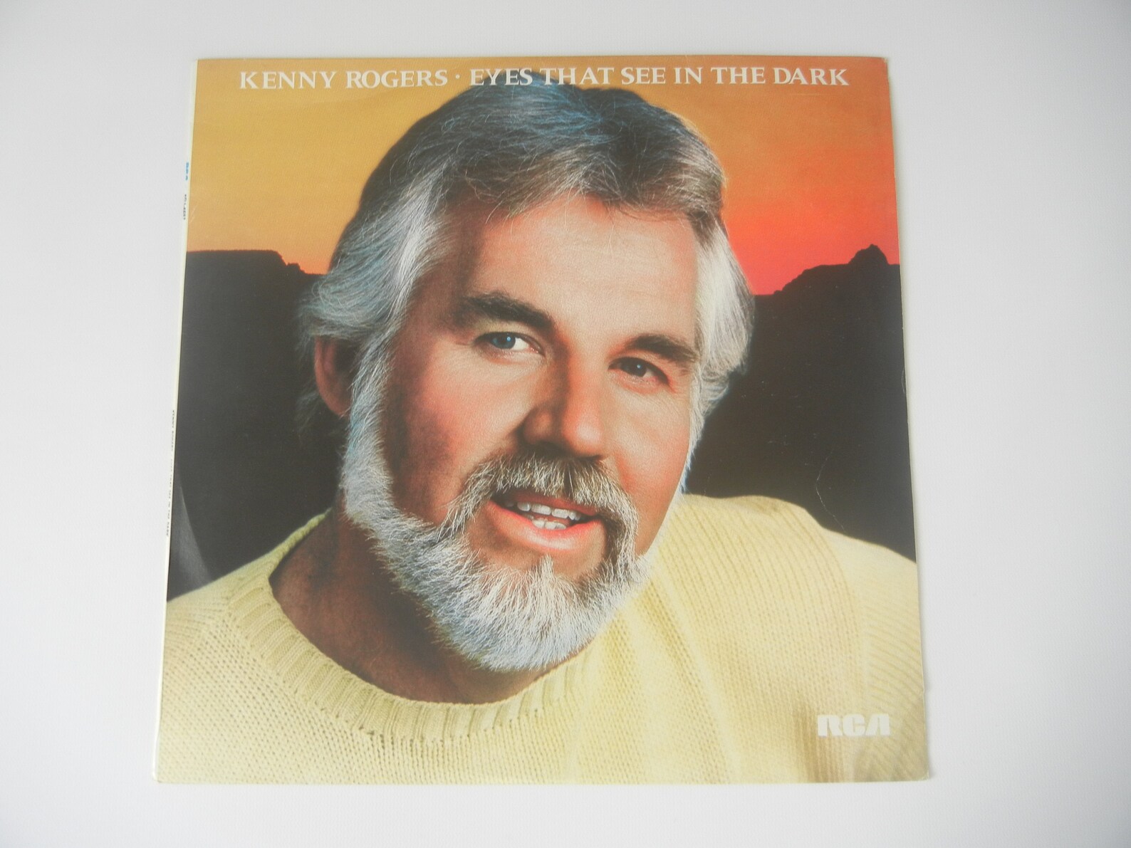 Kenny Rogers Eyes that See In the Dark LP Vinyl 1983 IMPORT Etsy