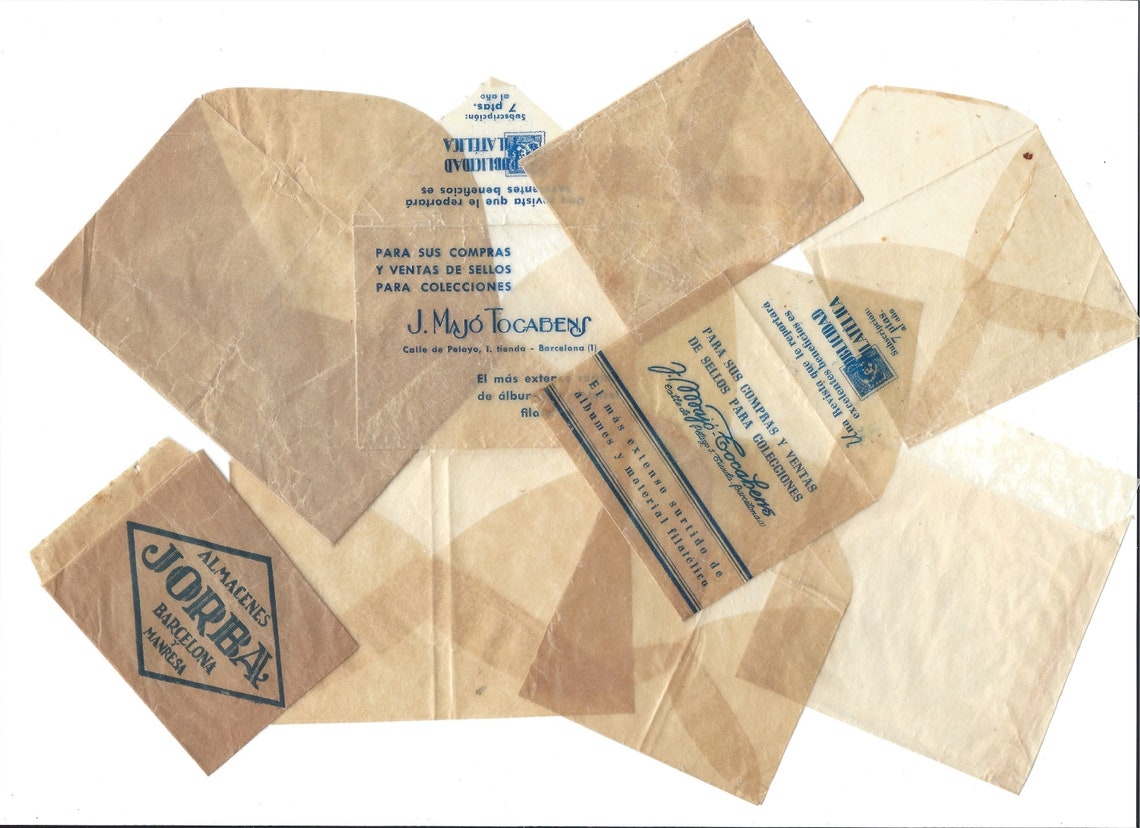 Printable Envelope, Vintage Mini Envelopes, Old Envelope, Vintage ...