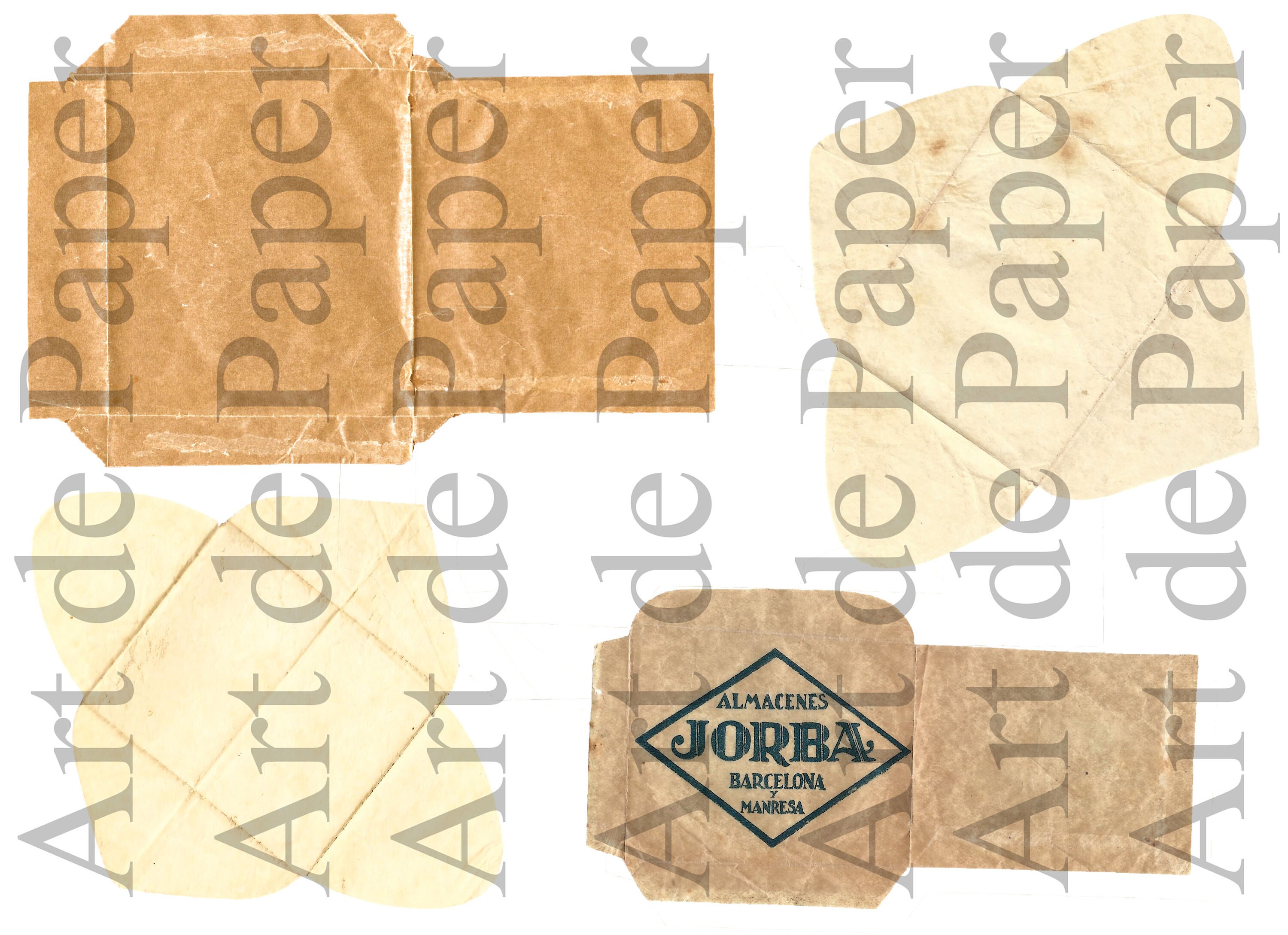 Printable Envelope, Vintage Mini Envelopes, Old Envelope, Vintage ...