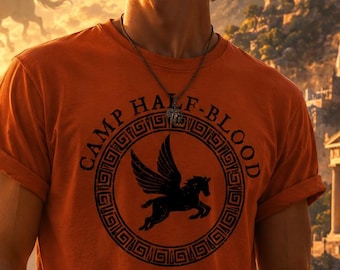 Camp Half Blood T-shirt I Percy Jackson Chronicles Branches and Olympian SPQR T-Shirt I Men, Women, Youths, Toddlers Halloween Shirts