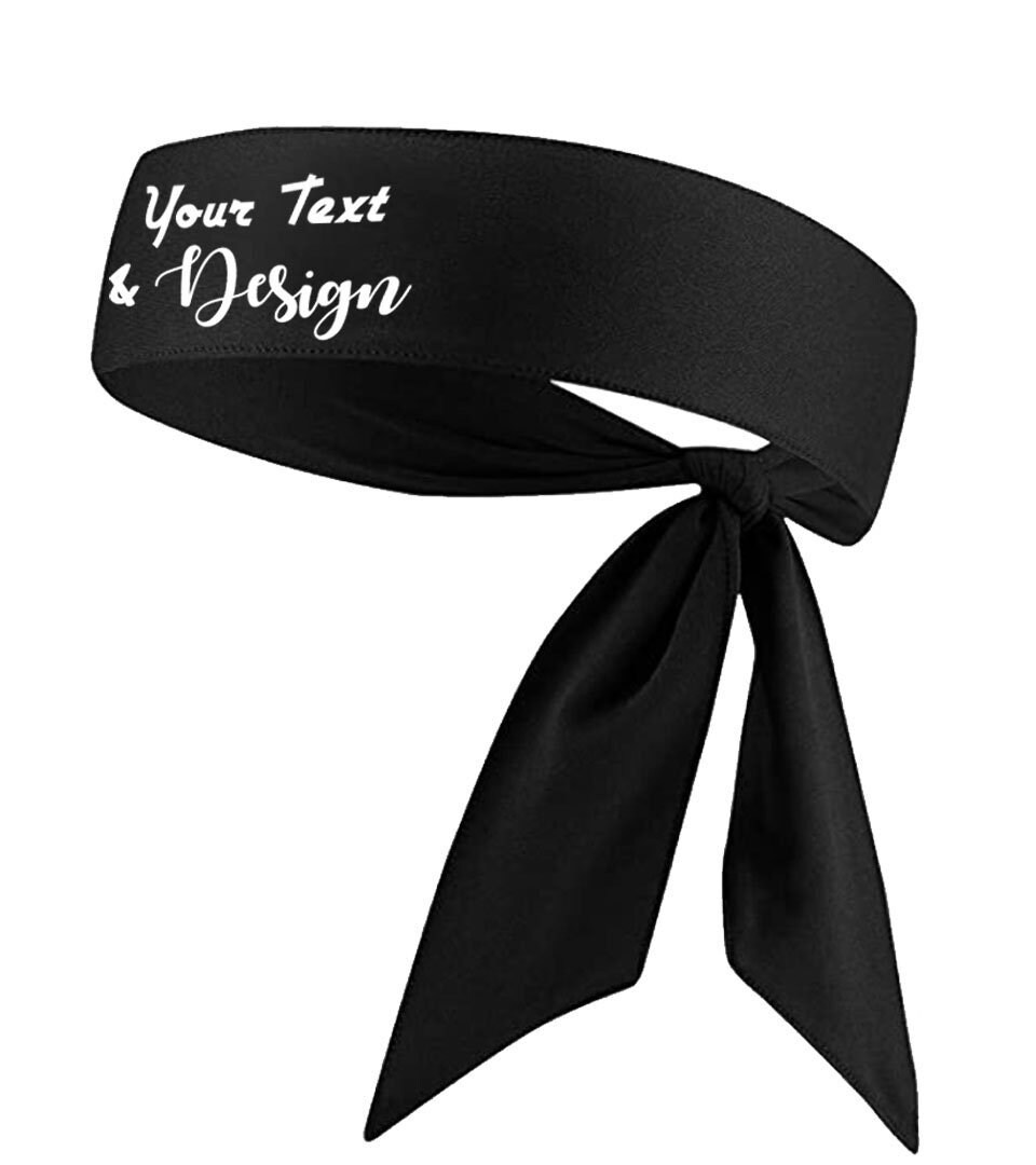 Customized US Flag Tie Headbands I Custom Text or Design on Etsy