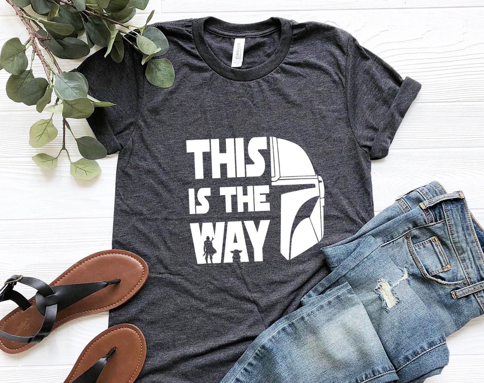 Discover This Is The Way Shirt, Mandalorian Shirt, Star Way Star Galaxy Edge T-Shirt