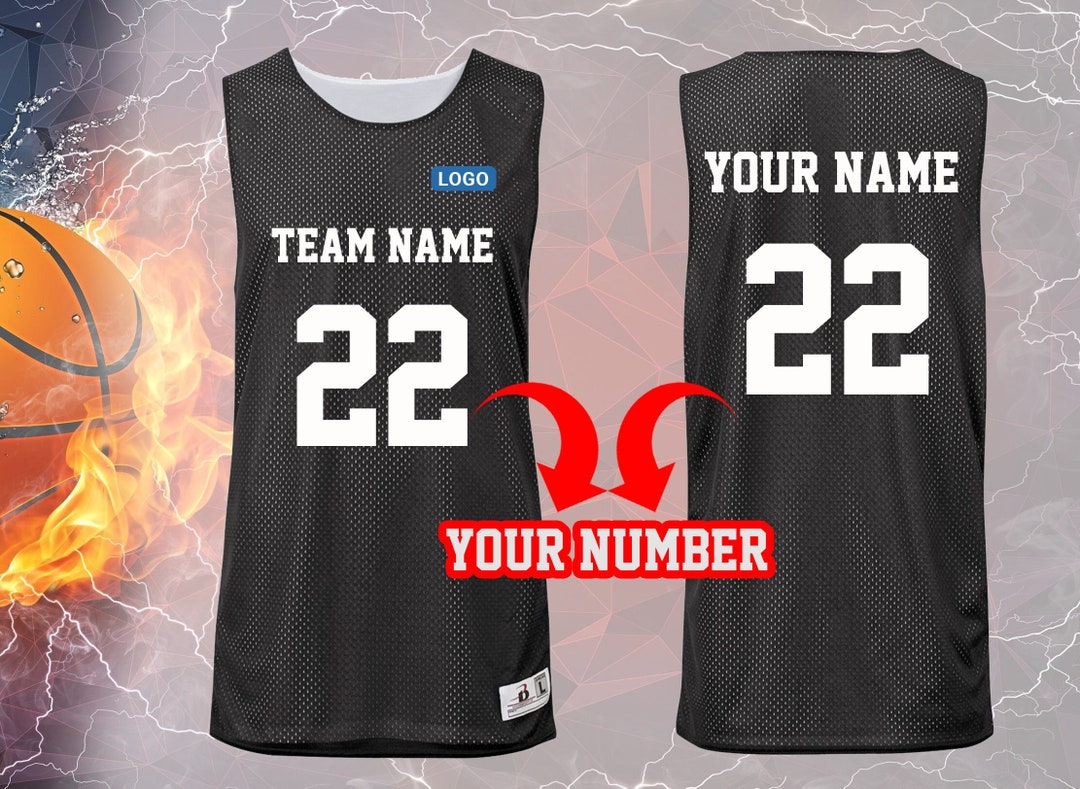 Youth NBA Replica Reversible Basketball Jersey - All Sports Uniforms