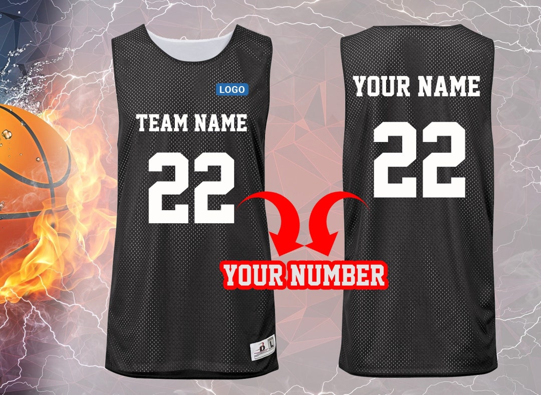 Adult NBA Replica Reversible Basketball Jersey - All Sports Uniforms