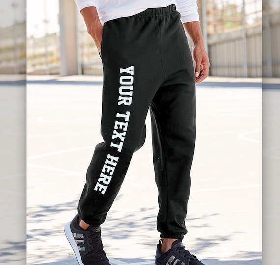Custom Closed-bottom SWEATPANTS for Men 