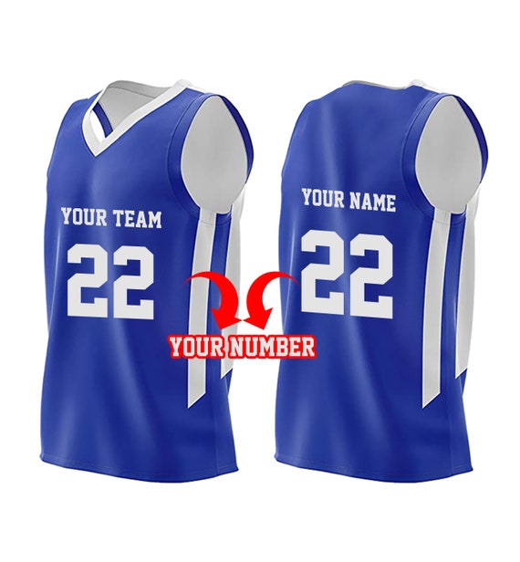  Custom Men Youth Reversible Basketball Jersey Athletic  Performance Shirts Personalized Team Name Number : Sports & Outdoors