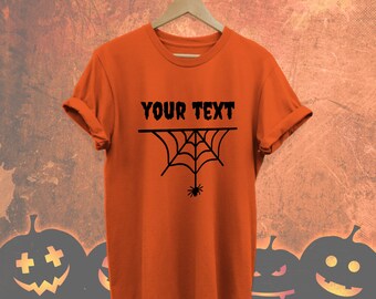 Camisas de telarañas de Halloween, camiseta divertida de telarañas de Halloween, camisa de Halloween, regalo de Halloween