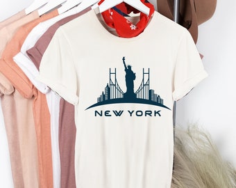 Camisas de viaje de Nueva York, camisas de vacaciones familiares de viaje de Nueva York, camiseta a juego familiar, disfrute de las camisas de Nueva York, camisas de viaje familiar de la ciudad de Nueva York
