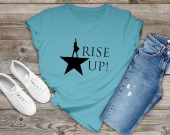 Hamilton T-shirt, Golden Alexander Hamilton T-shirt, Hamilton Shirt, Broadway Shirt, American Musical, Schuyler Sisters, Hamilton op Broadway