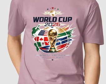Camiseta gráfica de la Copa Mundial de Fútbol 2026 de EE. UU.