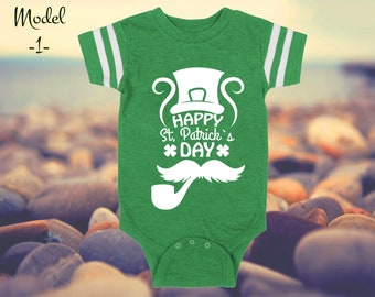 Happy St. Patrick's Day, My First St. Patrick's Day, Baby St. Patrick's Day, Baby Gift, Baby Shower Gift, Onesie, Newborn Outfit