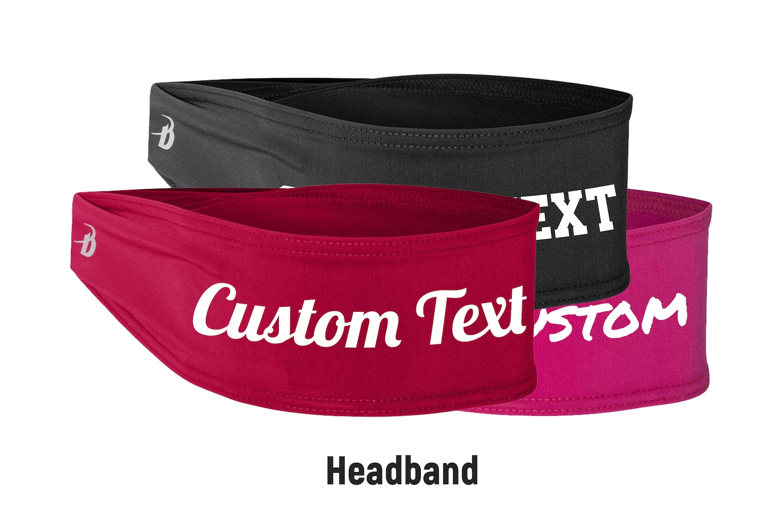 Personalized Headbands I Custom Text or Design on Headbands I Etsy