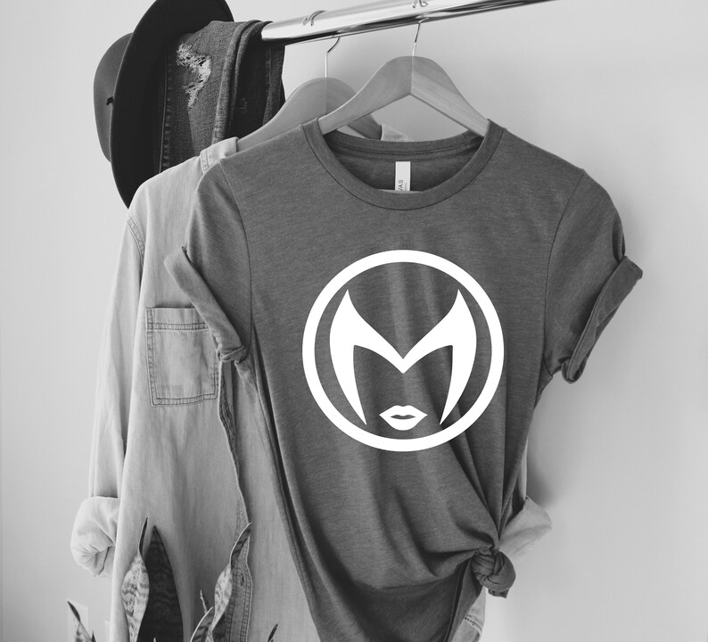 WandaVision Marvel TV-program T-shirt | WandaVision-ikoner | WandaVision T-shirt | Wanda & Vision I Agatha All Along T-shirt I Superhjälte-tröja Dark Heather