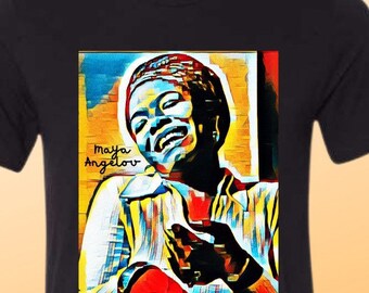 The Good News Cafe Uplifting Maya Angelou Quotes Gifts Still Ill Rise Short-Sleeve Unisex T-Shirt Like Dust The Good News Cafe Uplifting Maya Angelou Quotes Gifts Still Ill Rise Short-Sleeve Unisex T-Shirt Like Dust