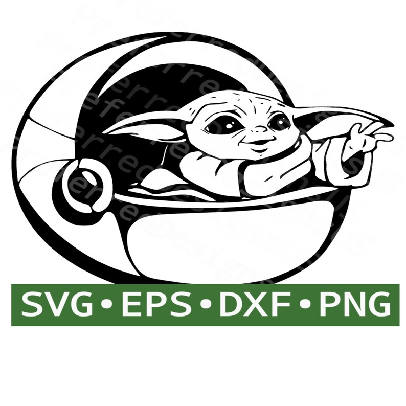 Download Download Free Svg Baby Yoda for Cricut, Silhouette ...
