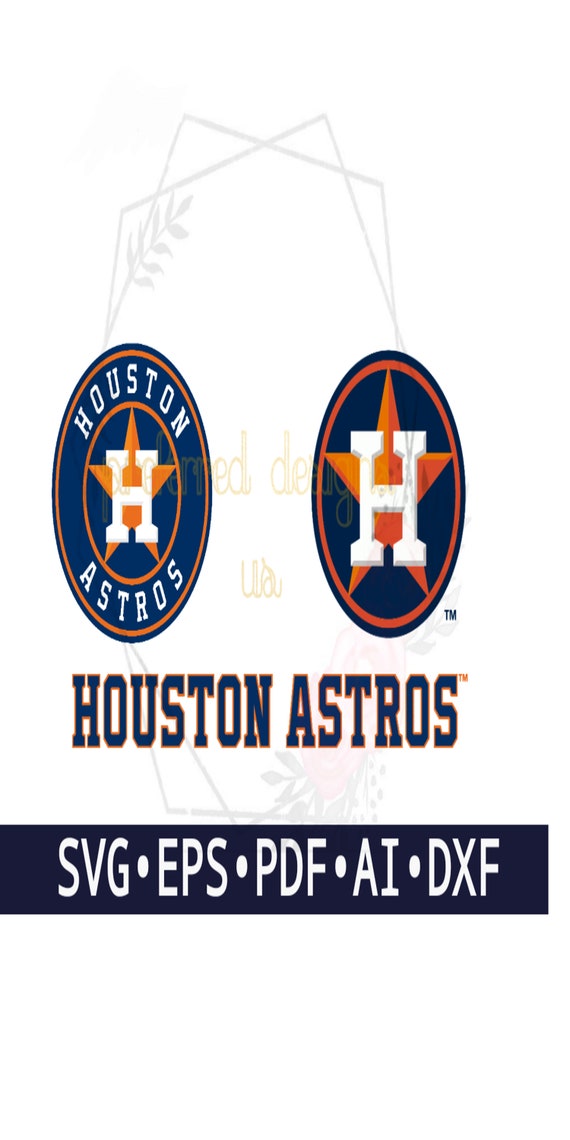 Houston Astros Svg Png Dxf Ai Cricut Cameo Silhouette Etsy