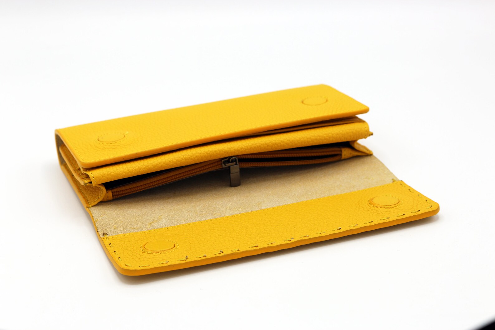 Personalized Mustard Yellow Leather Women Wallet Phone Etsy