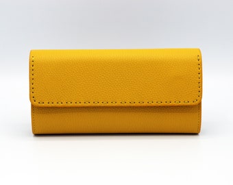light yellow wallet