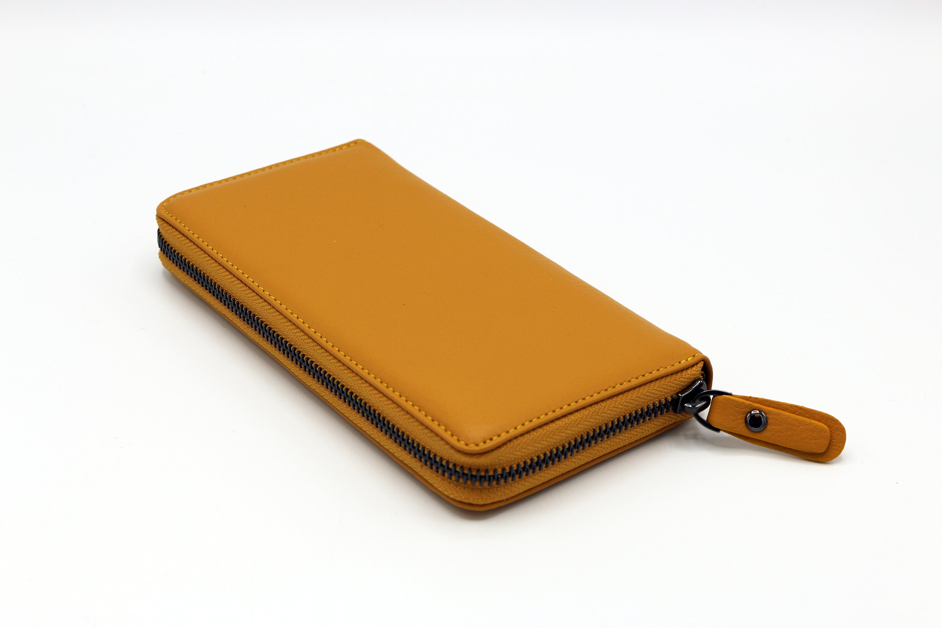 Personalized Mustard Yellow Women Wallet and Card Case Set Etsy