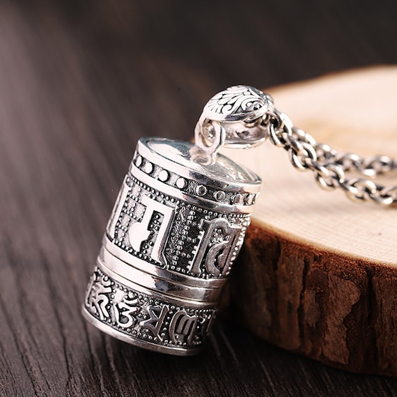 Om mani shop padme hum pendant