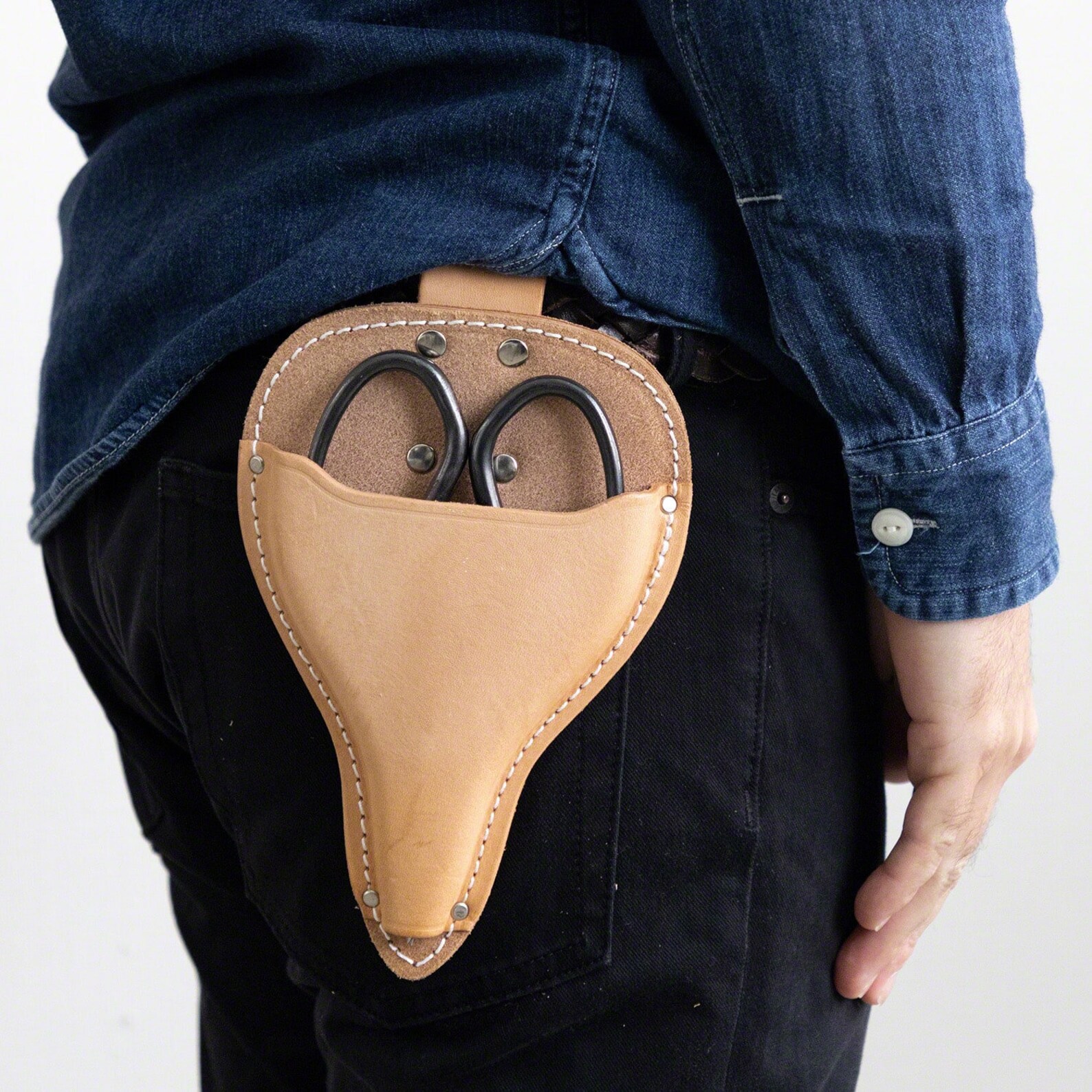 Leather Holster with Belt Loop for Garden Hand Tools Made in Etsy